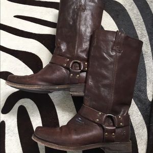 Frye Harness Boots